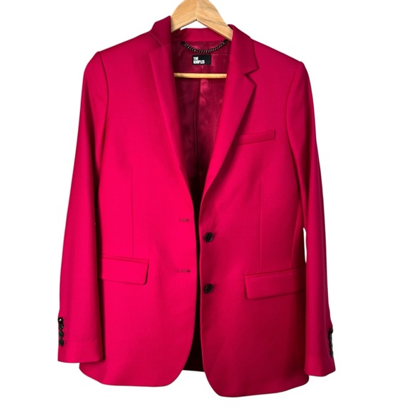 The Kooples Jackets & Blazers - The Kooples Red Wool Two Button Women’s Blazer Size FR36 US Small 4